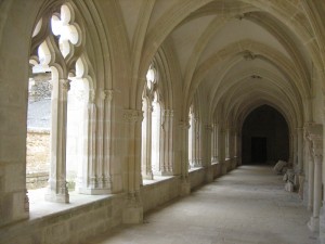 Le cloître après les restaurations récentes